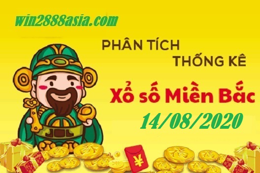 Soi cầu XSMB 14-8-2020 Win2888