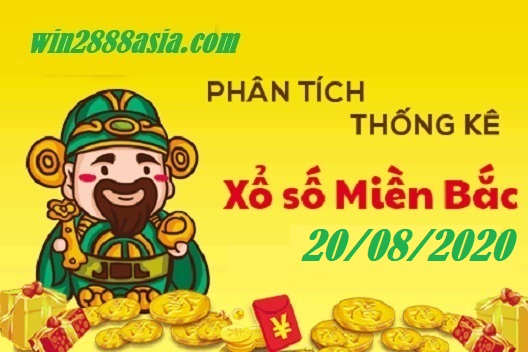 Soi cầu XSMB 20-8-2020 Win2888