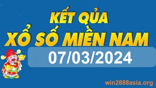 Soi cầu XSMN 07-03-2024 Win2888 Chốt số Dàn Đề Miền Nam thứ 5