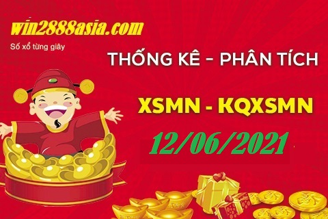 Soi cầu XSMN 12-6-2021 Win2888 Chốt số cầu Lô Miền Nam thứ 7