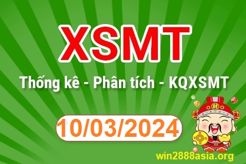 Soi cầu XSMT 10-03-2024 Win2888 Chốt số Lô Đề Miền Trung chủ nhật